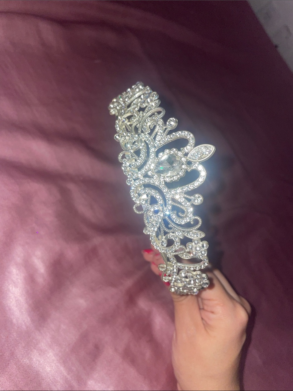 Windsor Rhinestone Princess Crown ✨ - Picture 2 of 3